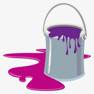 Paint Cartoon Clip Art Creative - Paint Bucket Clip Art