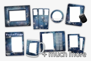 Holiday/winter Event Templates - Picture Frame