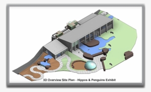 Making Waves Exhibit 3d Site Plan Of Hippos And Penguins - Cheyenne Mountain Zoo Penguins