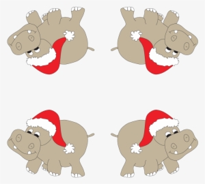 Hippopotamus For Christmas Png