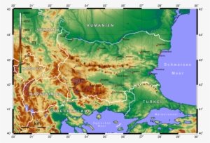 Usa World Maps With X - Balkans Topographic Map