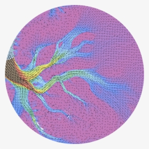 Measures Antarctica Ice Velocity Map Nsidc, - Circle