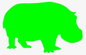 How To Set Use Green Hippo Clipart