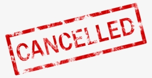 Cancelled Stamp Png Png Stock - Event Cancelled