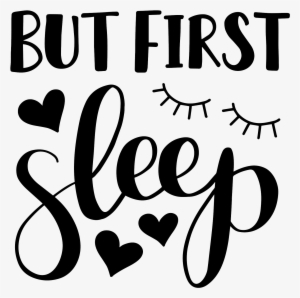 But First Sleep Free Planner Stickers Cut File - Silhouette Sleep