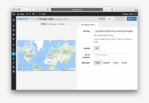 If Google Api Key Is Correct Then You Should See Google - Wordpress