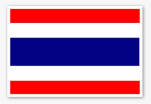 Flag Of Thailand Sticker - Flag Of Thailand