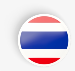 Illustration Of Flag Of Thailand - Thailand Flag Round Png