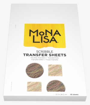 Transfer Sheets Scribble - Pencils Chocolat Noir 10cm X215 Mona Lisa