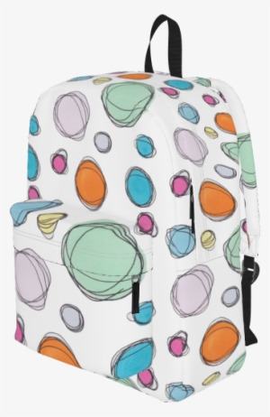 Scribble Dots Backpack - Diaper Bag