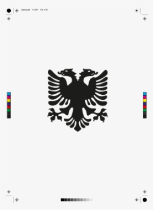 Vector Logo Albanain Eagle - Kosovo Liberation Army