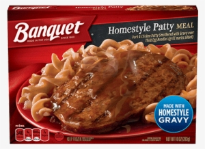 Banquet Chicken Fried Beef Steak Meal - 10 Oz Box