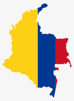 This Free Icons Png Design Of Colombia Map Flag