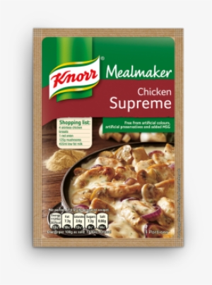Chicken Supreme - Knorr Mealmaker Lamb Casserole Recipe Mix 47g