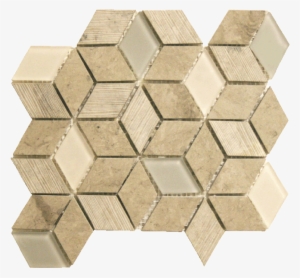 Cube Glass/stone/wood Texture Blend - Tile