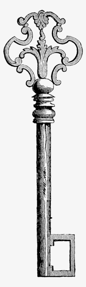 Alice In Wonderland Vintage Key