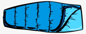 This Free Icons Png Design Of Blue Sleeping Bag