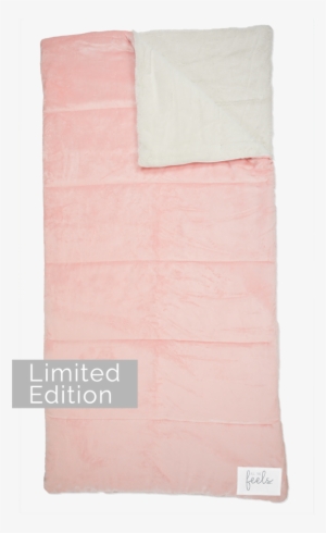Extra Cozy Sleeping Bag In Pale Blush