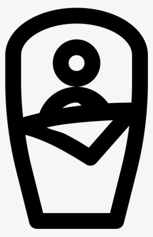 Sleeping Bag Icon - Circle