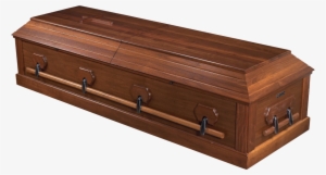 Funeral Mass With Abbey Walnut Casket - Translation