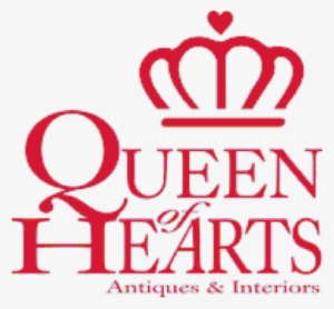 Queen Transparent Logo Red - Queen Of Hearts Logo
