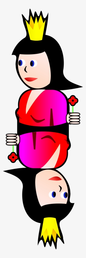 This Free Icons Png Design Of Double Queen Of Hearts