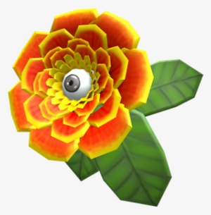 Marigold Peeking Pin - Artificial Flower