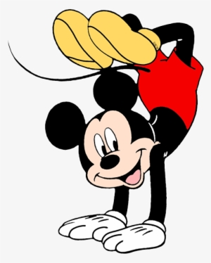 Mickey Mouse Peeking Png Svg Library Library - Míckey Mouse