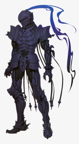 Drawn Night Black Knight - Fate Zero Lancelot