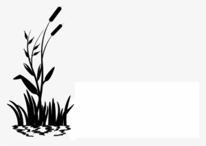 Picture Royalty Free Stock Cattail Clip Art At Clker - Grass Clip Art Black And White