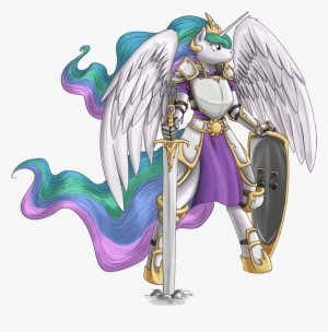 Anthro, Armor, Artist - Princess Celestia In Armour