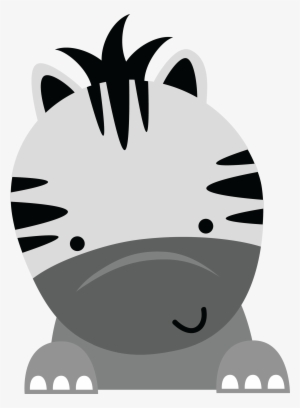 Peeking Sun Clipart - Zebra Safari Baby Png