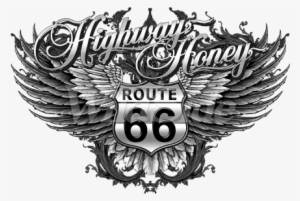 Route 66 Shield With Wings - Artix Route 66 Shield With Wings Birthday Xmas Gift