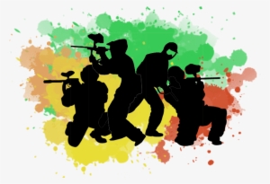 Team Building Birthday Parties Team Work, Strategy - Paintball Sticker