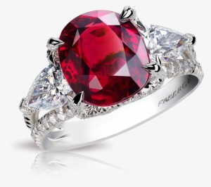 Vector Freeuse Faberg Oval Rings Com Devotion - Anillo De Rubi Png