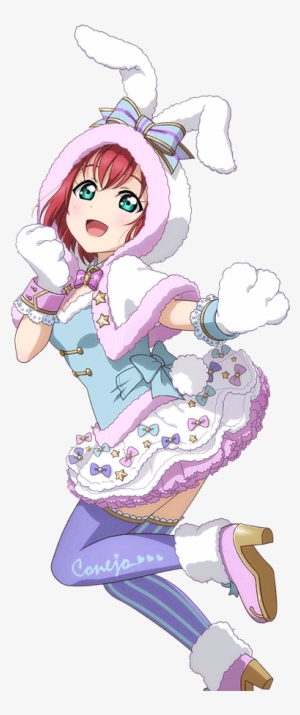 Transparent - Idolized - Lovelivesunshine Kurosawa Ruby Animal Awake Rabbit