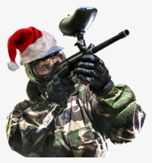 Paintball Christmas Slider - Softball Christmas