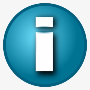 This Free Icons Png Design Of Small Blue 'i' Info Button