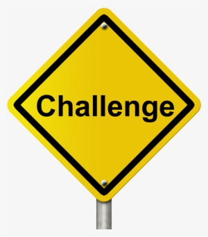 از - Challenge Sign Png