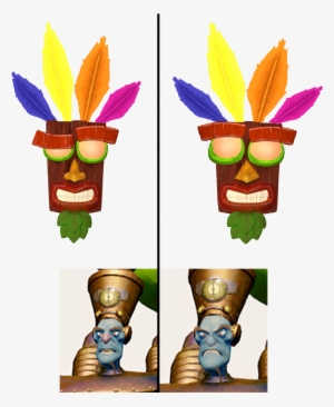 Tried Making Aku And N - Aku Aku Crash N Sane Trilogy
