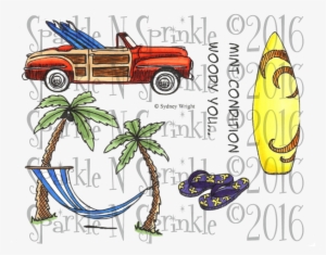 Digi Stamp Set 731 Palm Hammock [digi731s] - Fairy