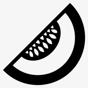 Melon Filled Icon - Watermelon Icon
