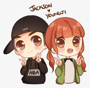 “christmas Present For 2eun~ Merry Christmas Boo ” - Jackson Wang Fanart Png