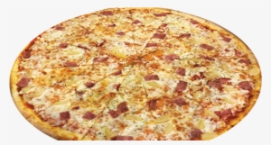 Hawaiian - Huge Pizza Png Bacon