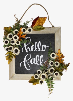 Diy Fall Chalkboard Sign - Picture Frame