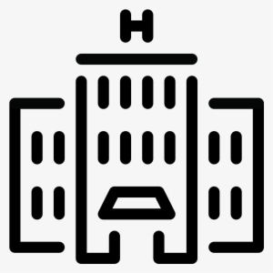 Building Hotel Icon - Building Monoline Logos