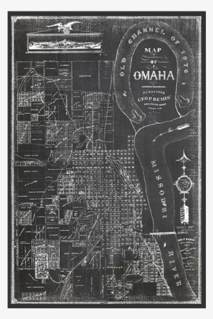 “antique Omaha Chalkboard - Big O Art