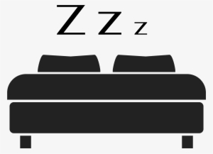 Bed Icon Png - Bed Silhouette Png