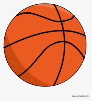 Free Basketball Clip Art Image - Basketball Cartoon