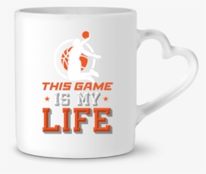 Mug Heart Basketball Life By Original T-shirt - Mug